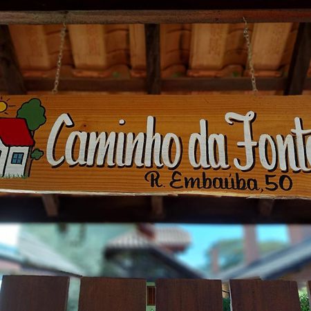 Chale Caminho Da Fonte Villa Monte Verde  Exteriör bild